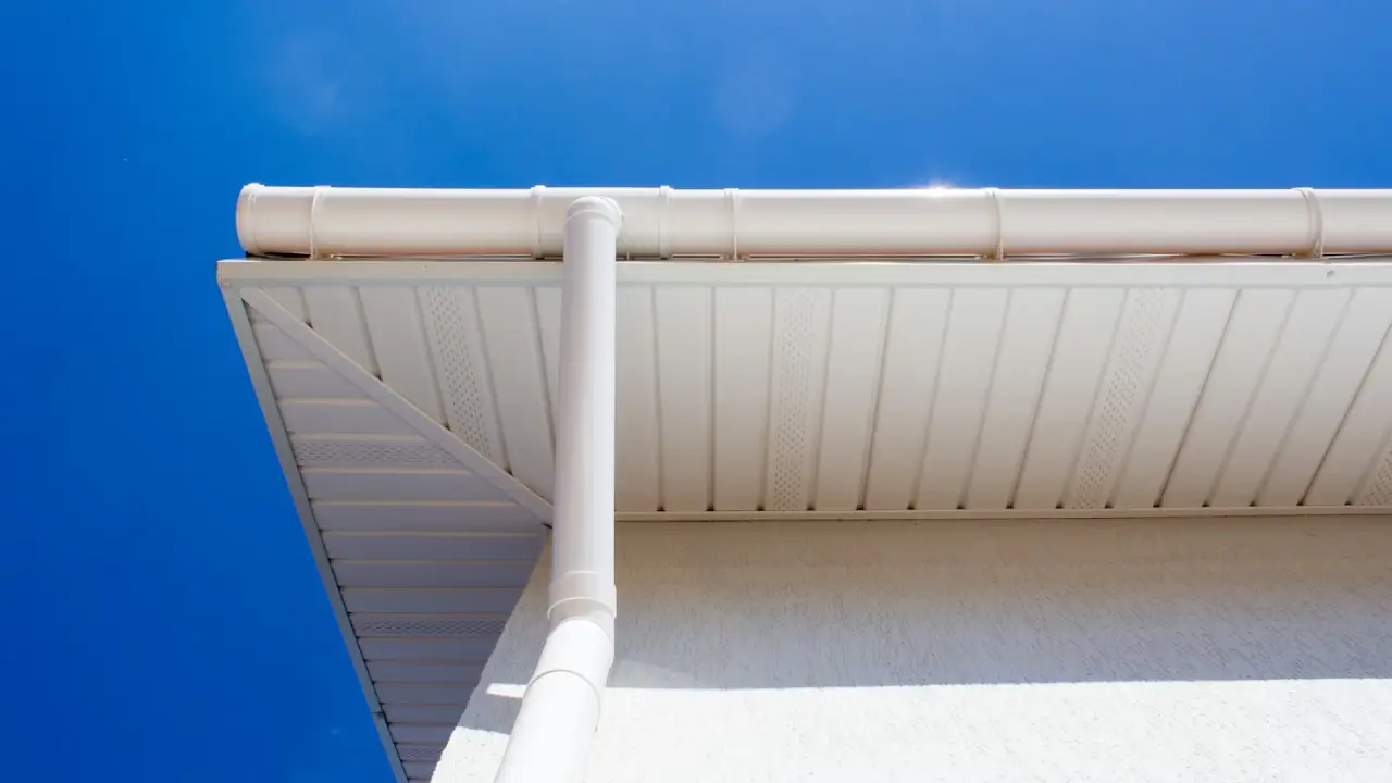 gouttière nettoyage de façade avant